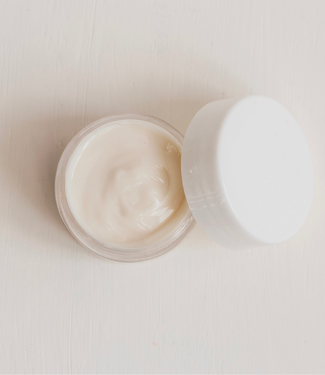Crema facial con vitamina C